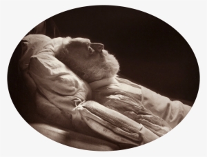 Victor Hugo Deathbed Portrait By Nadar, 1885 - Victor Hugo On His Deathbed