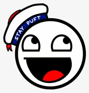 Stay Puft Smiley Awesome Face Epic Smiley Know Your - Awesome Smiley Face Png