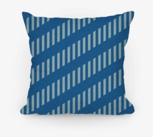 Ravenclaw Diagonal And Vertical Crest Stripes Pillow - Diagonal