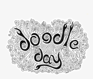 Doodle Day Logo W White Background Png - Doodle Png Transparent Background