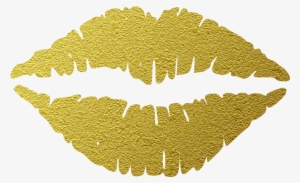 Lip Kiss Clip Art Gold Transprent Png - Nyx Liquid Suede Lscl 22