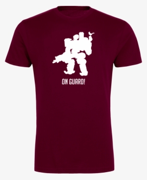 Bastion Silhouette 'on Guard' T-shirt - Overwatch Bastion Gaming T-shirt - Free Uk Delivery