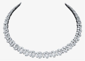 Diamond Wreath Necklace By Harry Winston - Classic Diamond Necklace