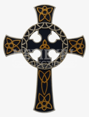 triquetra celtic cross - medieval cross png
