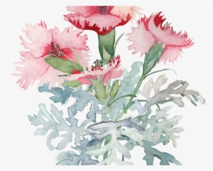 Spring Flower Watercolor Image Transparent Techflourish - Watercolor Painting