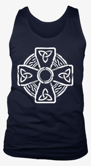 Irish Celtic Cross Trinity Knot Tank - Shirt