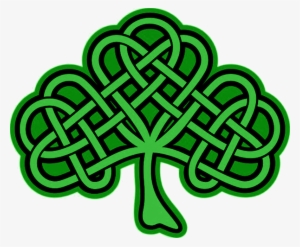 Celtic Knot Clipart Shamrock - Celtic Knot Shamrock Clipart