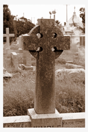 Galveston Cemetery Celtic Cross - Headstone