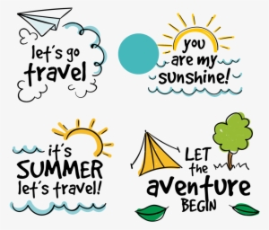 Summer Text Logo Png - Vector Graphics