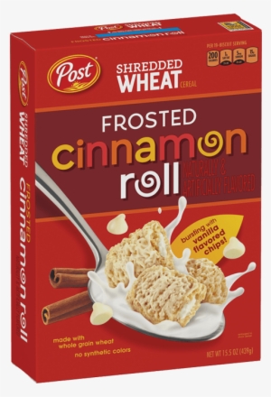 Shredded Wheat Frosted Cinnamon Roll - Post Shredded Wheat Cereal Cinnamon