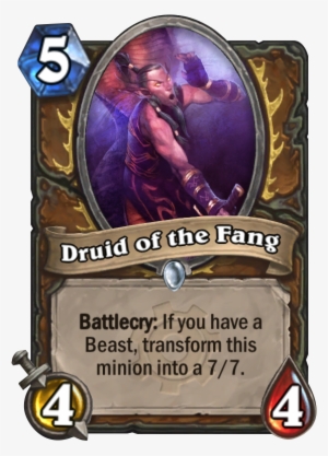 Druid Of The Fang - Hearthstone Card