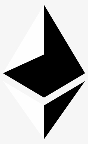 Ethereum Logo Black And White - Flecha Recta