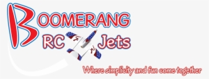 Boomerang Rc Jets Boomerang - Calligraphy