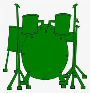 How To Set Use Green Drums Clipart
