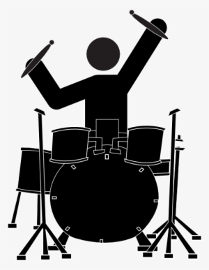 Boy - Drummer Clip Art