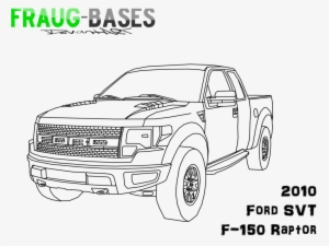 Drawn Truck Ford Raptor - Drawing
