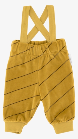 Tiny Cottons Braces Pant Plush Diagonal Stripes - Tote Bag