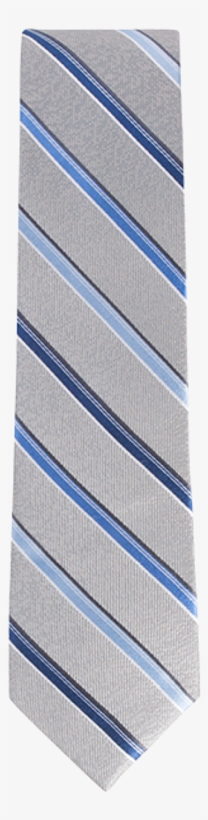 Anthony Of London Diagonal Stripes Pattern Tie - Beige