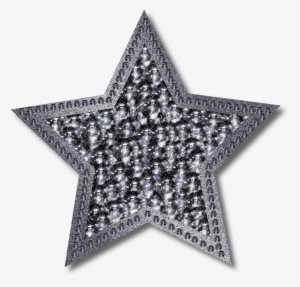 Silver Png Hd - Star Shape Silver Png
