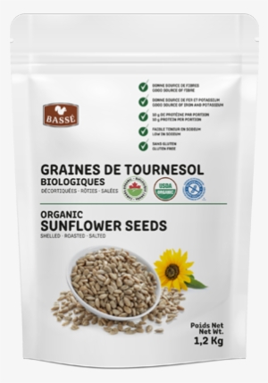 626394311906 Organic Sunflower Seeds - Basse Organic Sunflower Seeds