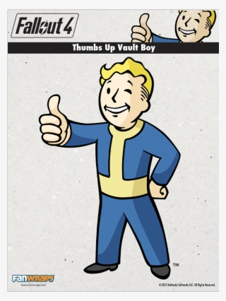 Pip Boy Thumbs Up Png - Fallout 4 Vault Boy