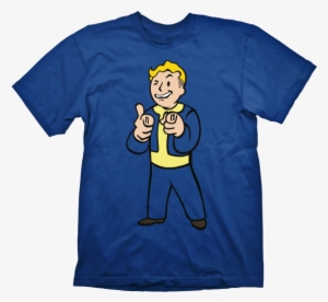 Fallout T-shirt Vault Boy Charisma - Fallout Blue Bifold Wallet