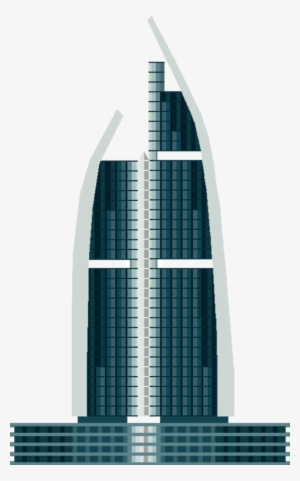 2d Skyscraper Png - Drawing