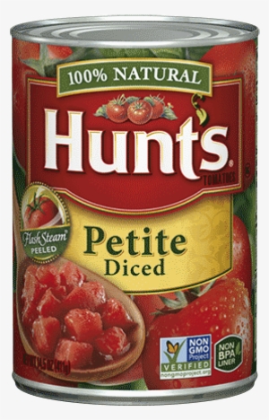 Petite Diced Tomatoes - Hunt's Whole Peeled Plum Tomatoes, 14.5 Oz