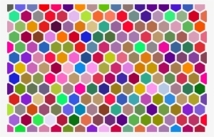 This Free Icons Png Design Of Colorful Hex Grid Pattern