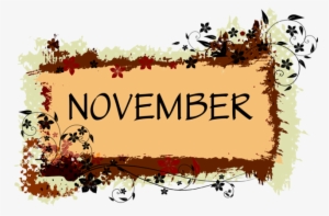 28 Collection Of November Clipart Png