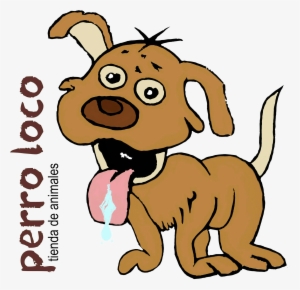 Logo Png Perro Loco Con Letras 2 Reducido - Letras Con Perros