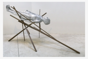 Kiki Smith's Sculpture, Moon On Crutches - Kiki Smith