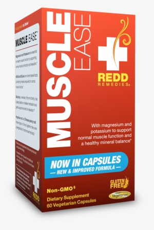 Muscle Ease Supports Normal Muscle Function And A Healthy - Redd Remedies - Muscle Ease - 60 Tablets