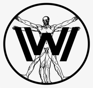 west world t-shirt/ vitruvian man design http - vitruvian man