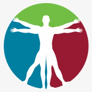 Man - Vitruvian Man Logo Png