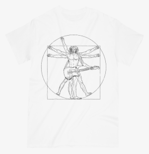 Men's T-shirt Guitar Vitruvian - Dua Lipa Heart Tee
