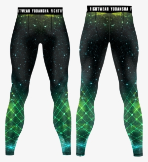 Vitruvian Man Galaxy Compression Pants - Tights