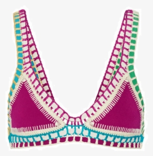 Coco Crochet-trimmed Triangle Bikini Top - Swimsuit