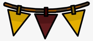 Red Triangle Pennants