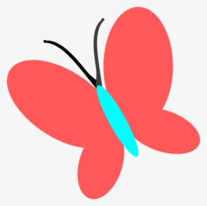 Red Blue Butterfly Clip Art At Clker - Butterfly Clip Art Vector