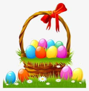Easter Basket - Easter Basket With Eggs