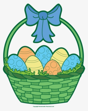Fun And Free Clipart - Easter Basket Clip Art