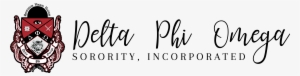 Glitter Sigma Alpha Omega Letters Png - Delta Phi Omega Logo