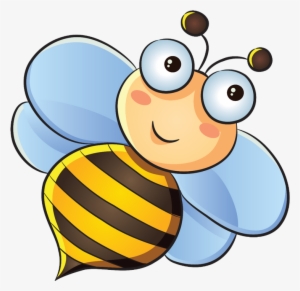 Smiling Bee - Daycare Clipart Png