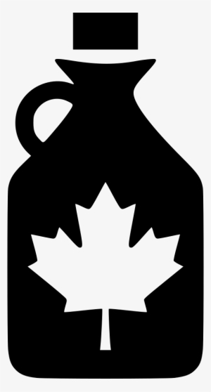 Maple Syrup - - White Canadian Maple Leaf