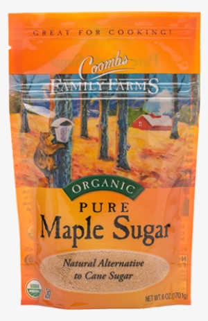 6oz Resealable Organic Maple Sugar Pouch - Coombs Family Farms Maple Sugar 100% Pure 170g