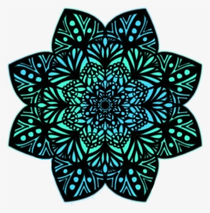 Mandala Tumblr Png - Mandala Design For Paper Cutting