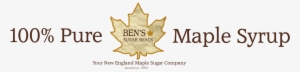 Bens Maple Syrup - Maple