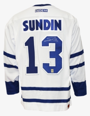 Mats Sundin Signed Toronto Maple Leafs Jersey - Signed Mats Sundin Jersey - White