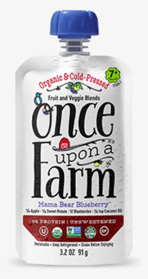 Mama Bear Blueberry Pouch - Once Upon A Farm Baby Food Canada